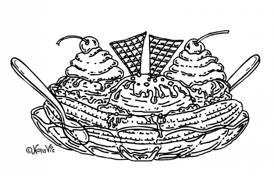 Ice Cream Sundae Cartoon Cliparts co