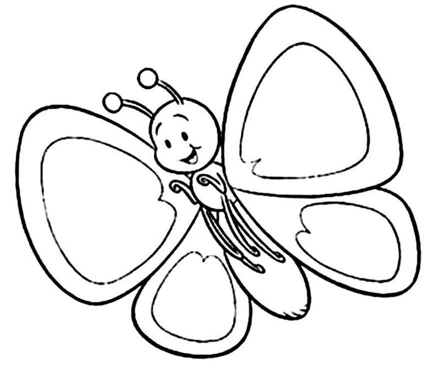 spring clip art coloring pages - photo #30
