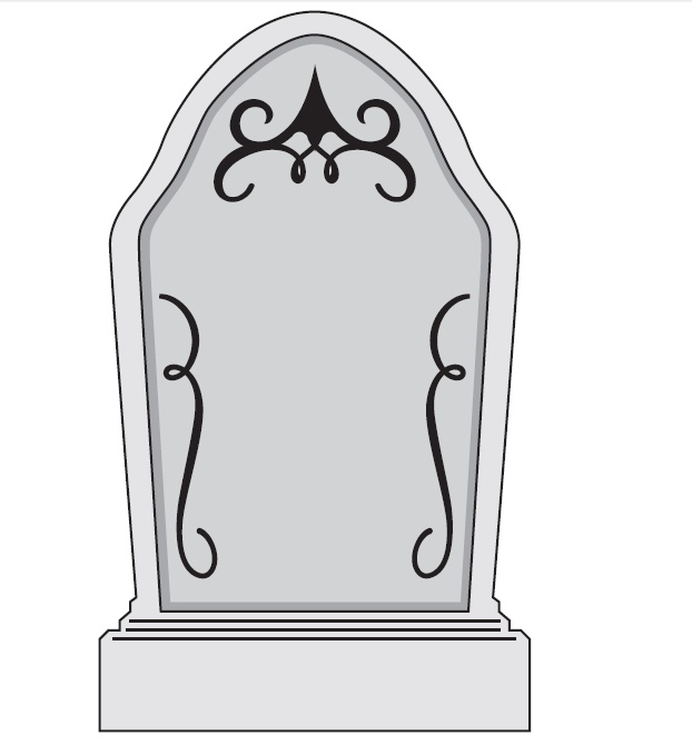 Pix For > Headstone Template