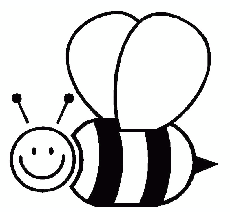 Template Of A Bumble Bee - ClipArt Best