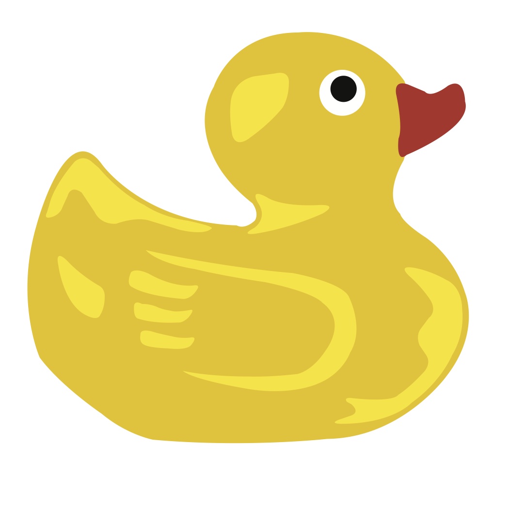 Free SVG File Download – Rubber Ducky – BeaOriginal - Blog