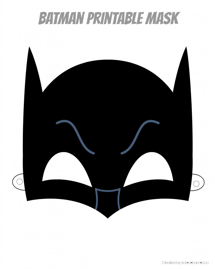 Batman Mask Template Cliparts co