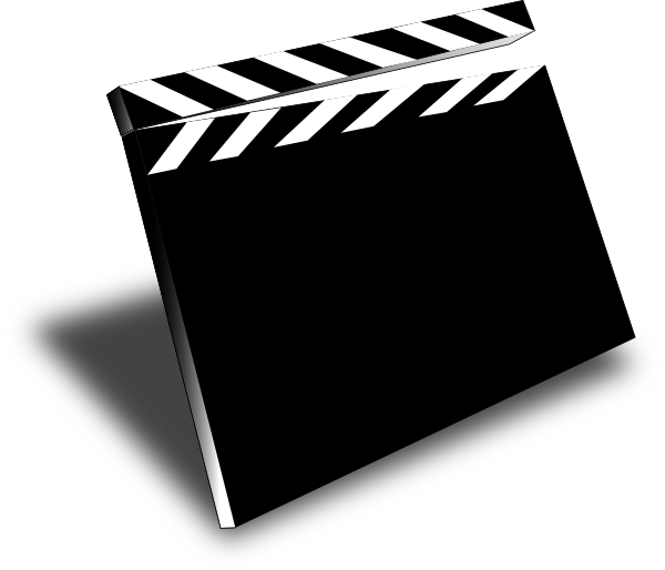 Clapper Movie Clip Art at Clker.com - vector clip art online ...