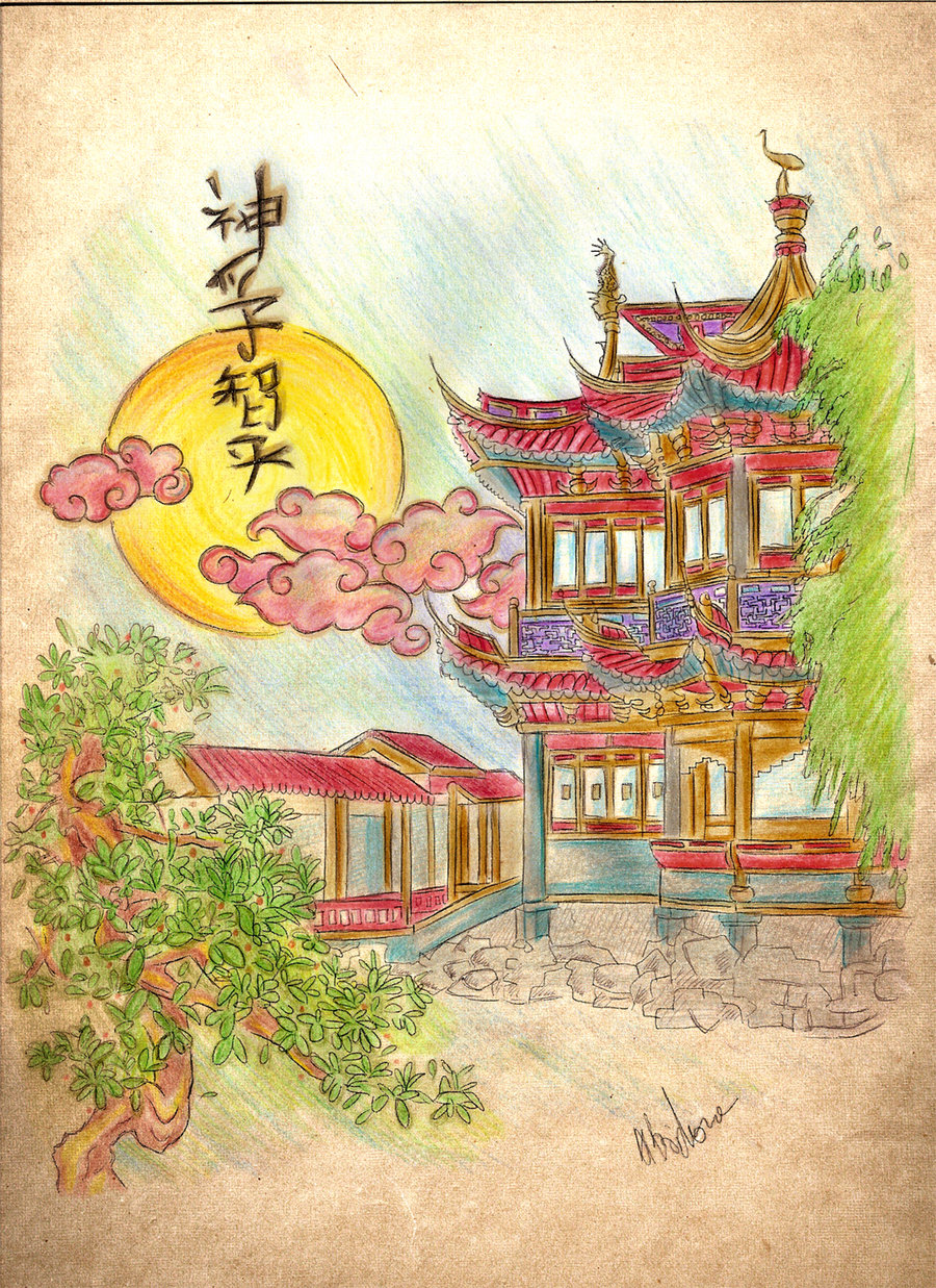 Chinese House by HellraiserFreak on DeviantArt