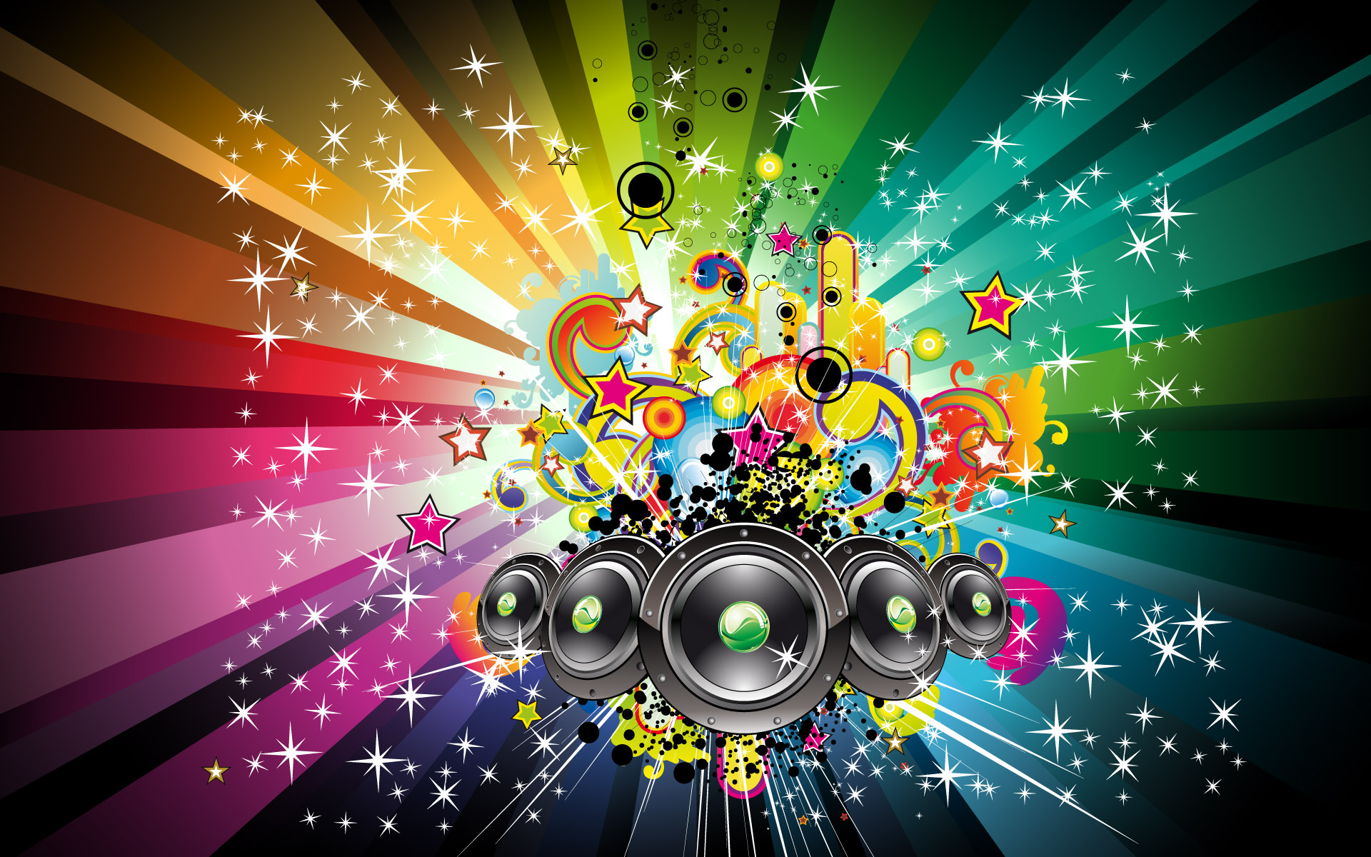 Download Music Background Desktop Colorful Wallpaper | Full HD ...