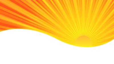 Background Animation With Orange Sun And Rays Stock Footage Video ...