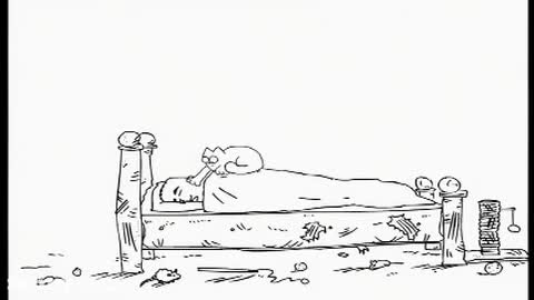 Cat Wakeup Cartoon from Notorious P.U.G.