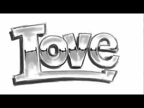 How to Draw LOVE in Cool Letters - Write Love in Chrome Letters ...