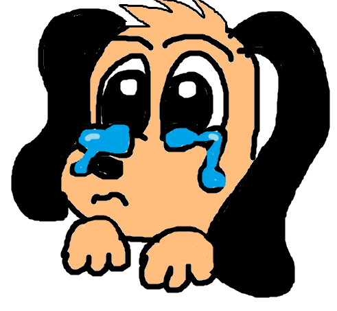 peter puppy crying by superdupertails on DeviantArt