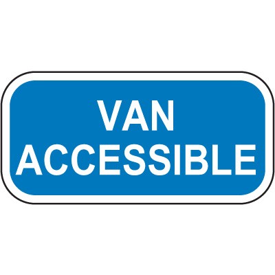 Van Accessible Handicap Parking Sign - ClipArt Best - ClipArt Best