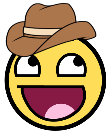 Awesome Cowboy Smiley (Let Him Rip!!!) | Awesome Face / Epic ...