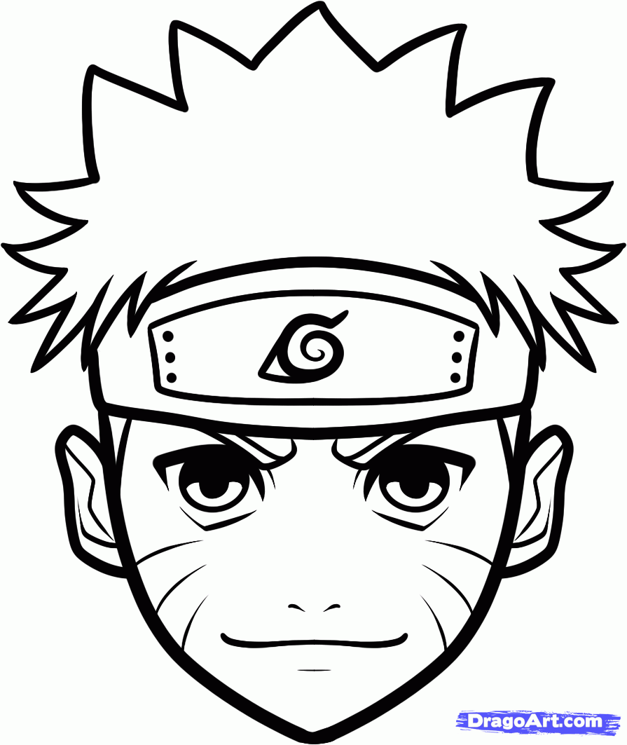 How to Draw Naruto Easy, Step by Step, Naruto Characters, Anime ...