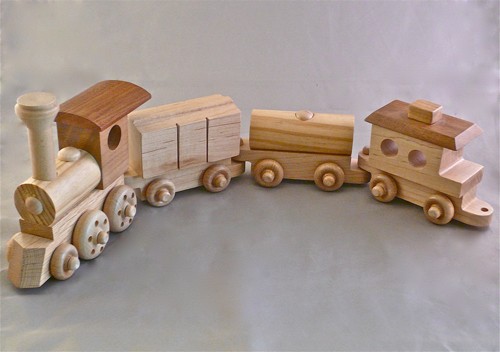 Toy Train - Westlake Woodwerk - Toys & Games