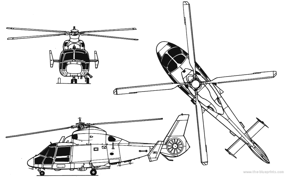 The-Blueprints.com - Blueprints > Helicopters > Eurocopter ...