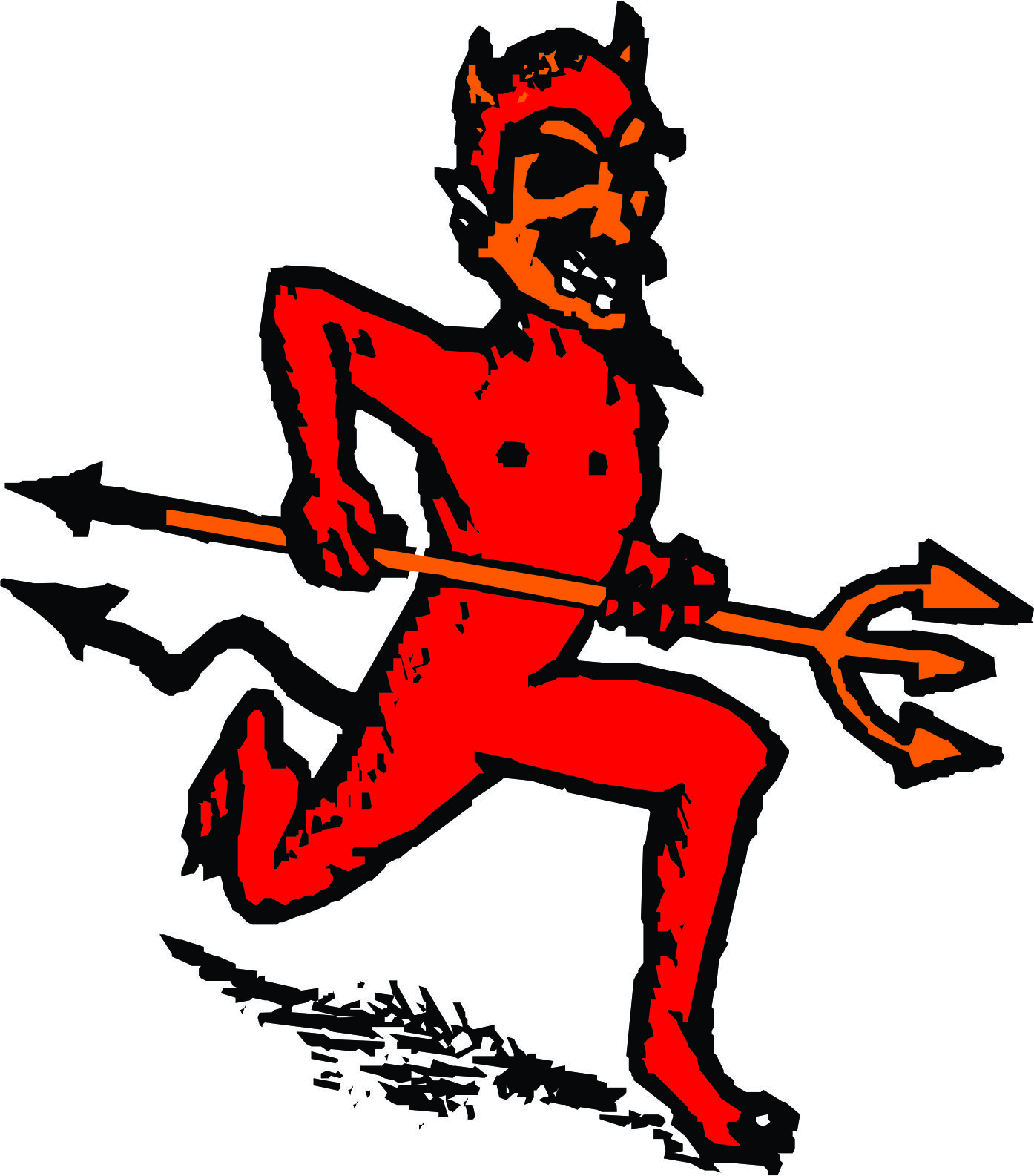 Disney Cartoon Devil Minion Clipart