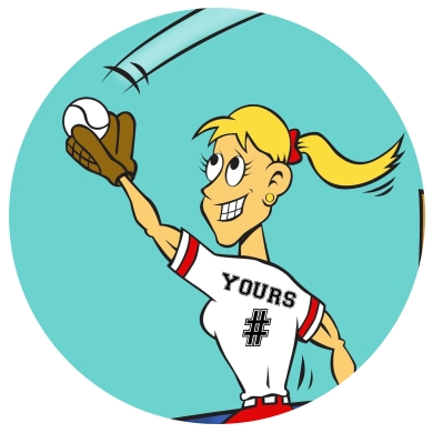 Cartoon Softball - Cliparts.co