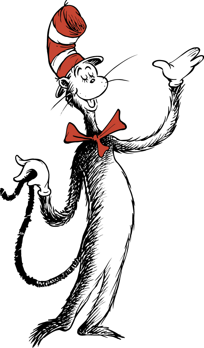 Dr Seuss Cat in the Hat Characters Clip Art, Dr Seuss' "Cat in the ...