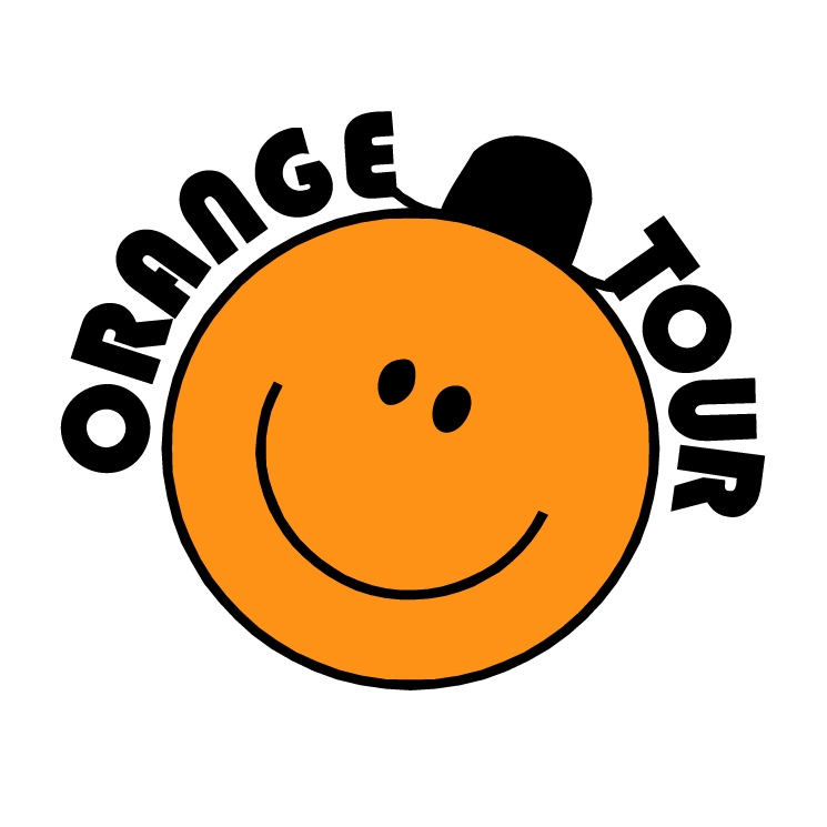 Orange tour Free Vector / 4Vector