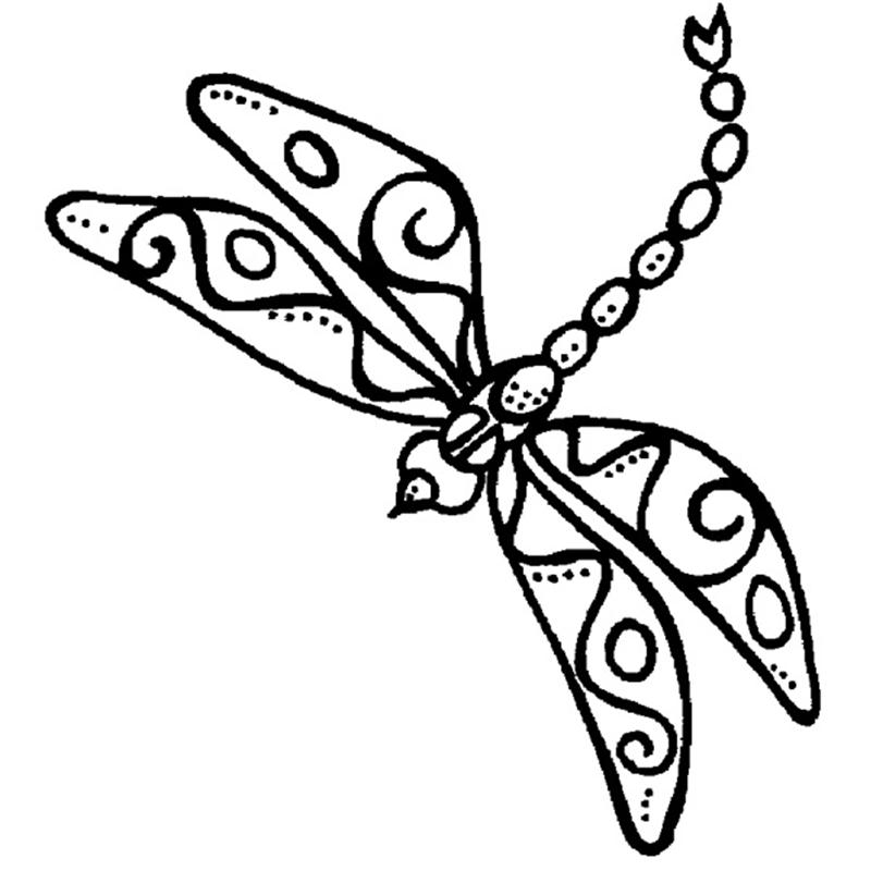 Personal Impressions Dragonfly Rubber Stamp | Hobbycraft