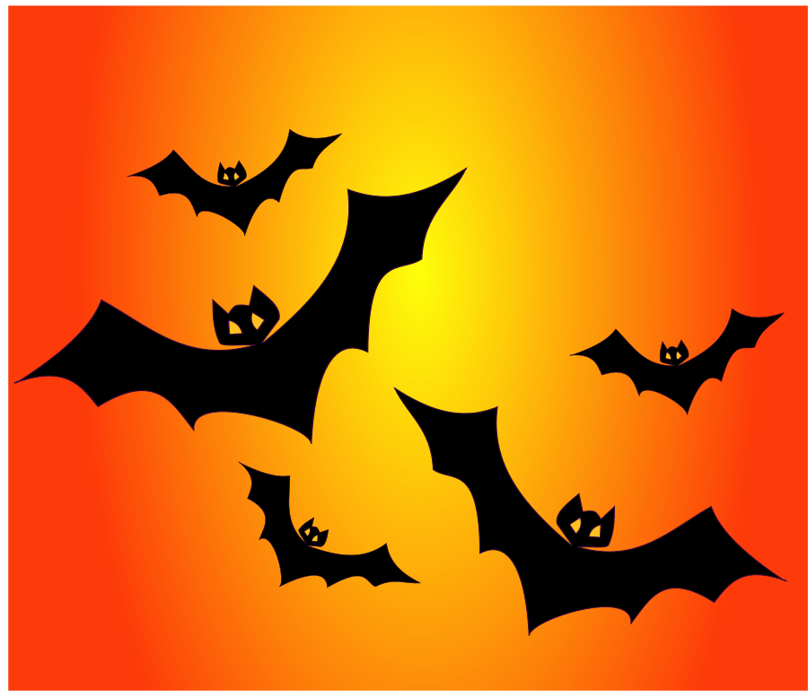 bats large 900pixel clipart, bats design