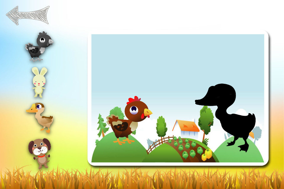 Shape Game Farm Animals Cartoon - for kids and young childs ...