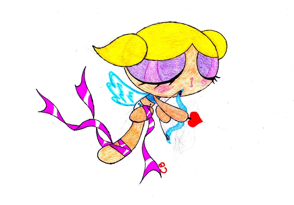 Bubbles as Cupid by transformers3roxCB on deviantART