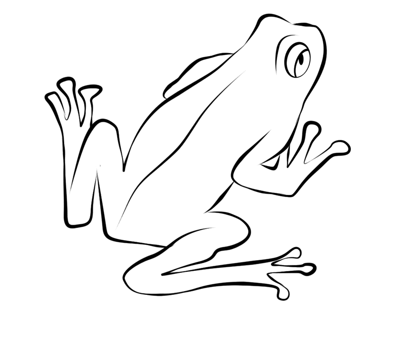 FREE Frog Coloring Pages to Print Out and Color! - ClipArt Best ...