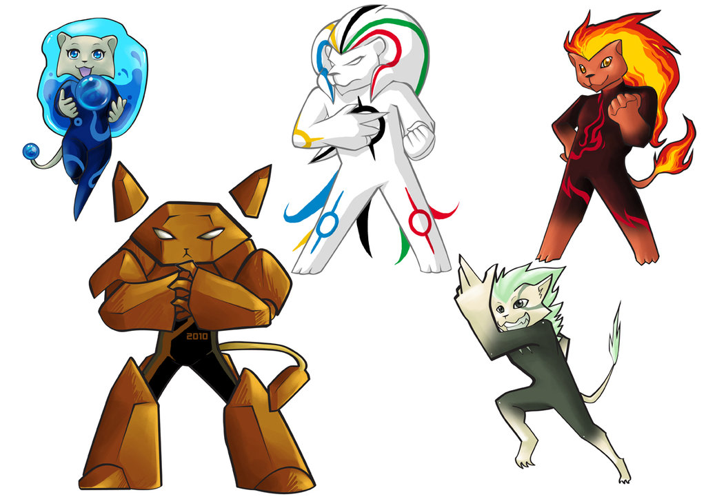 SYOG: Mascots Chibi by CoolBlueX on deviantART