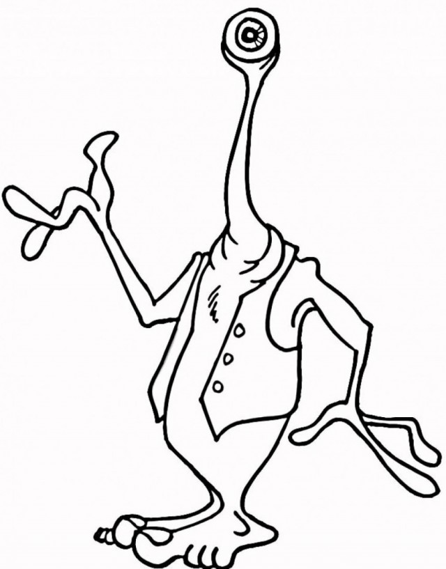 Jetray Colouring Pages Page 2 172552 Alien Coloring Pages