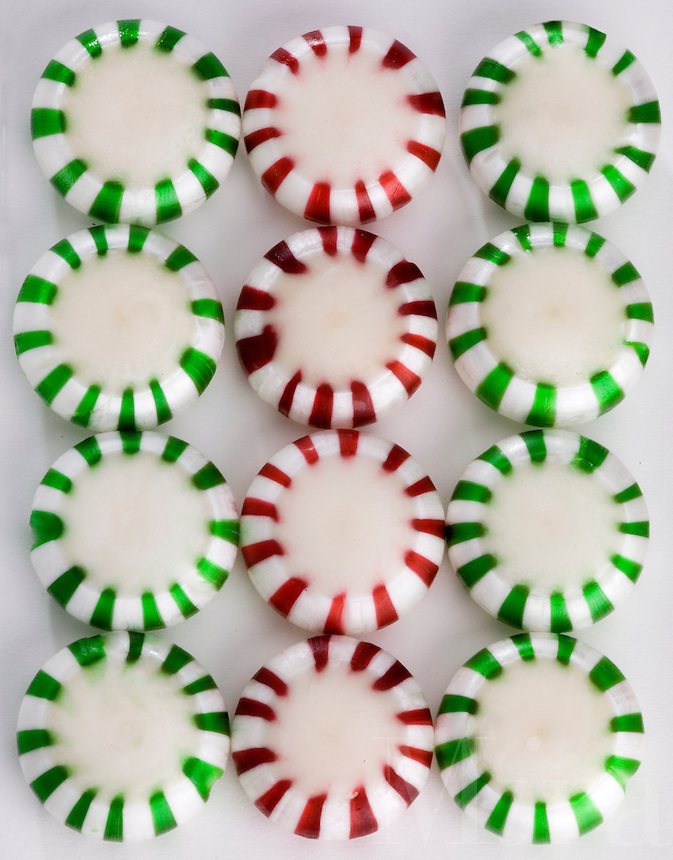 Red and Green Mint Candy | Mira Images