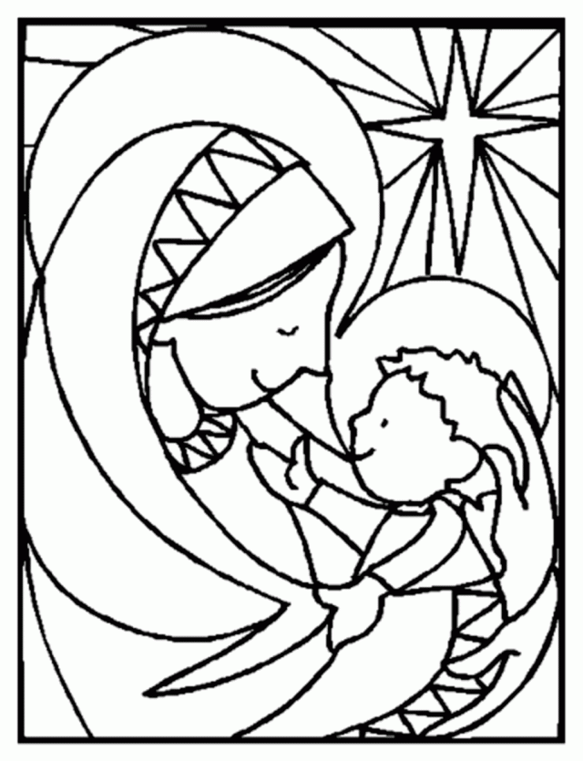 Baby Jesus Coloring Page Sheet Printable Coloring Sheet 99Coloring ...