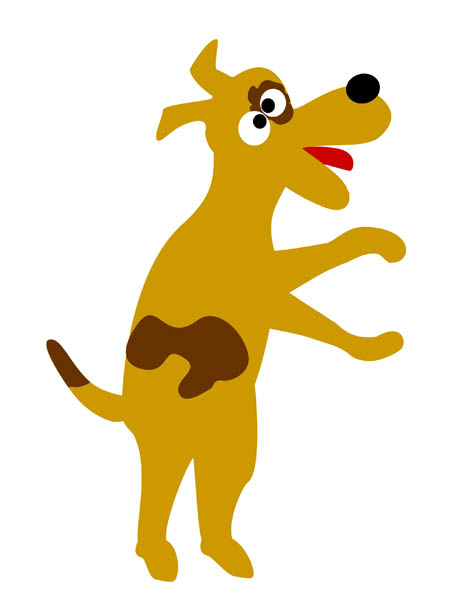 Good Dog Show and Tell - Free Clip Art