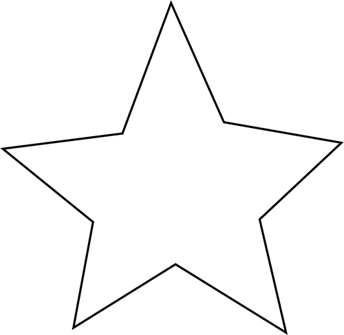 White Star Clip Art - White Star Image