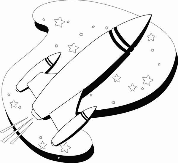 line art of rocket ship coloring page: line-art-of-rocket-ship ...