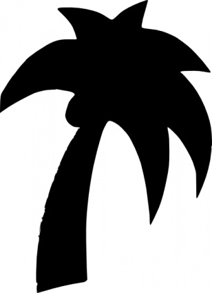 Shapes Palm Tree clip art vector, free vectors - ClipArt Best ...