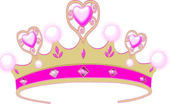 pink crown clip art free - photo #19
