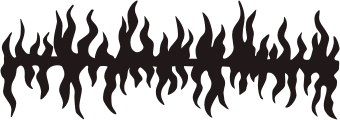 Tribal Flame. Free vector clipart sample for vehicle graphics and ...