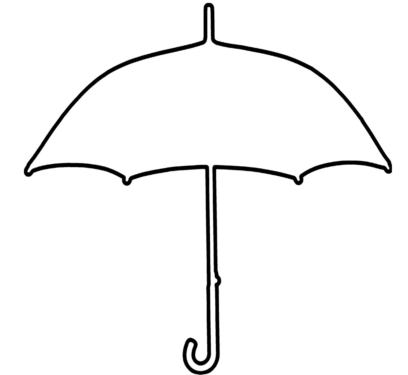 umbrella coloring pages for kids - photo #14