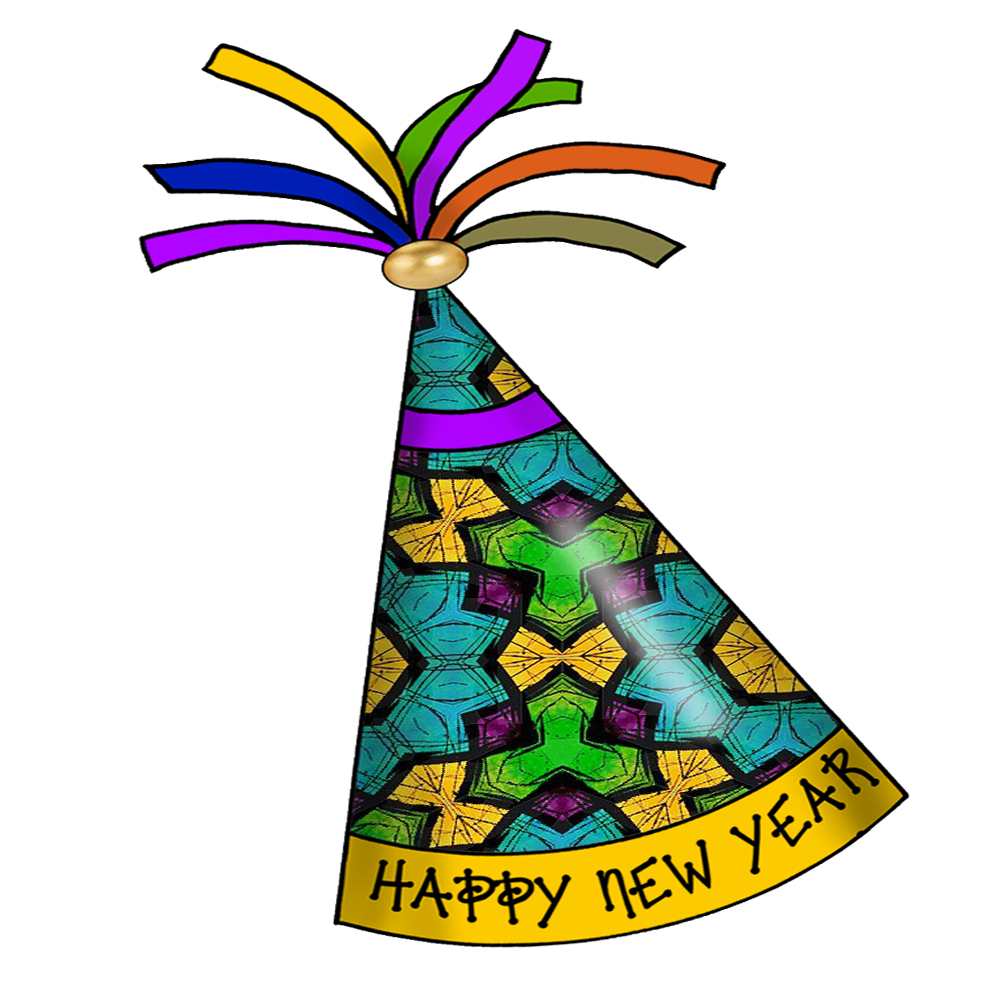happy new year hat clipart - photo #41