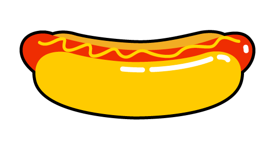 Hot Dog Graphic Cliparts co