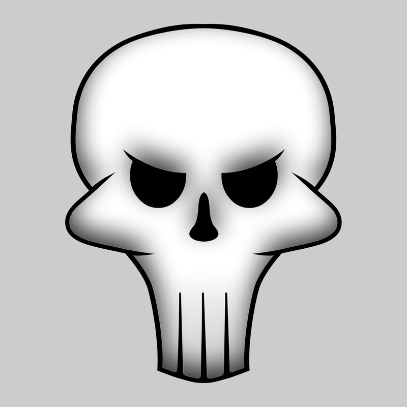 Cartoon Images Of Skull