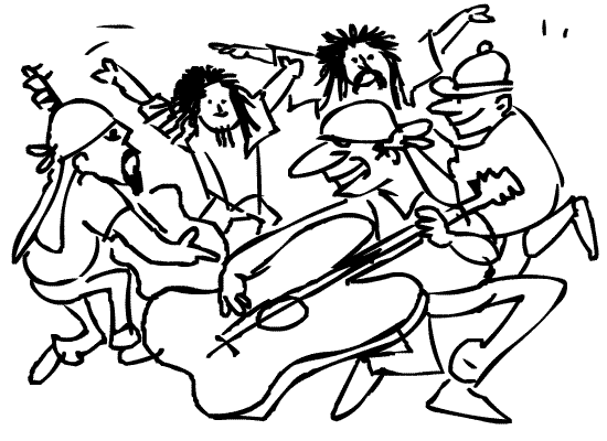 Cartoons Of People Dancing - ClipArt Best