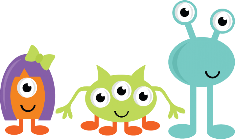 Cute Halloween Monster Clipart | Clipart Panda - Free Clipart Images
