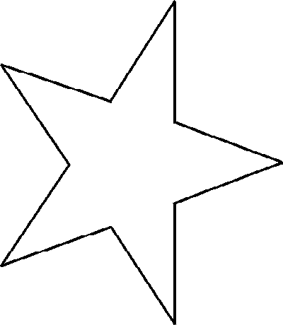 Large Star Stencil TemplateJlongok Printable | Jlongok Printable