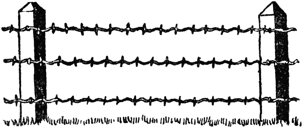 Barbed Wire Fence | ClipArt ETC