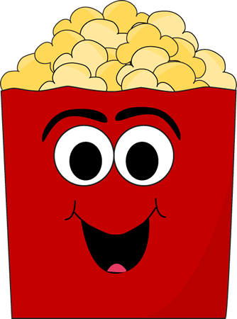 Cartoon Popcorn Clip Art - Cartoon Popcorn Image