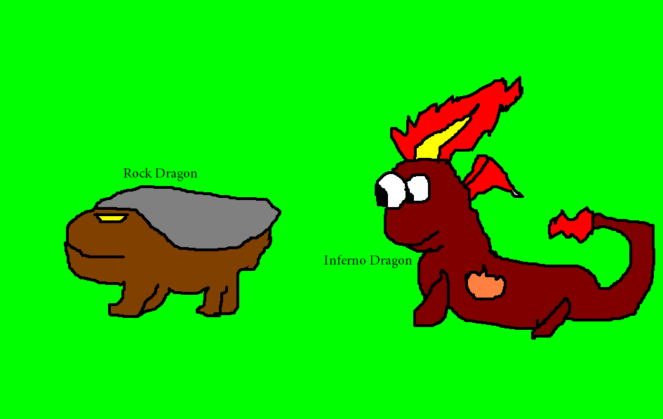 Image - Rock and Inferno Baby Dragons Art.PNG - DragonVale Wiki