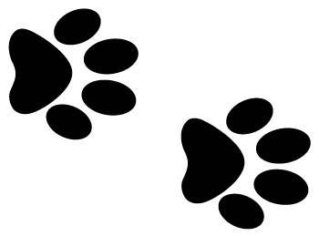 Pix For > Animal Paw Print Clip Art