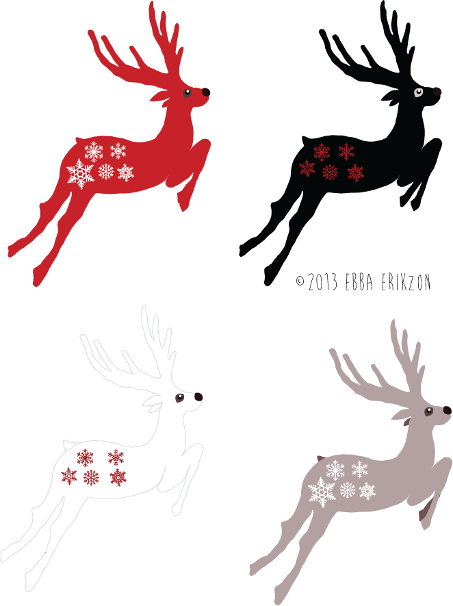 cute christmas vectors Archives | Cosmic & Co