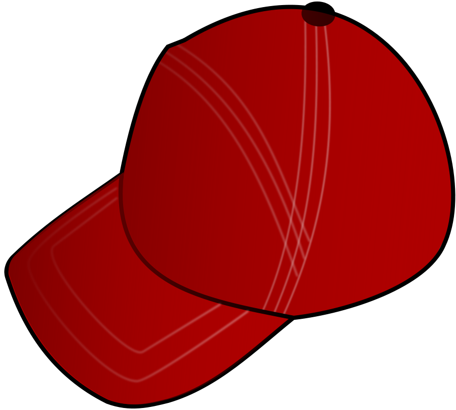 Red cap large 900pixel clipart, Red cap design